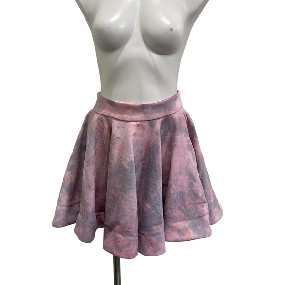 Luxxel Dresses & Skirts - LUXXEL upcycled GRUNGE TIE DYE mini skirt sz MEDUIM